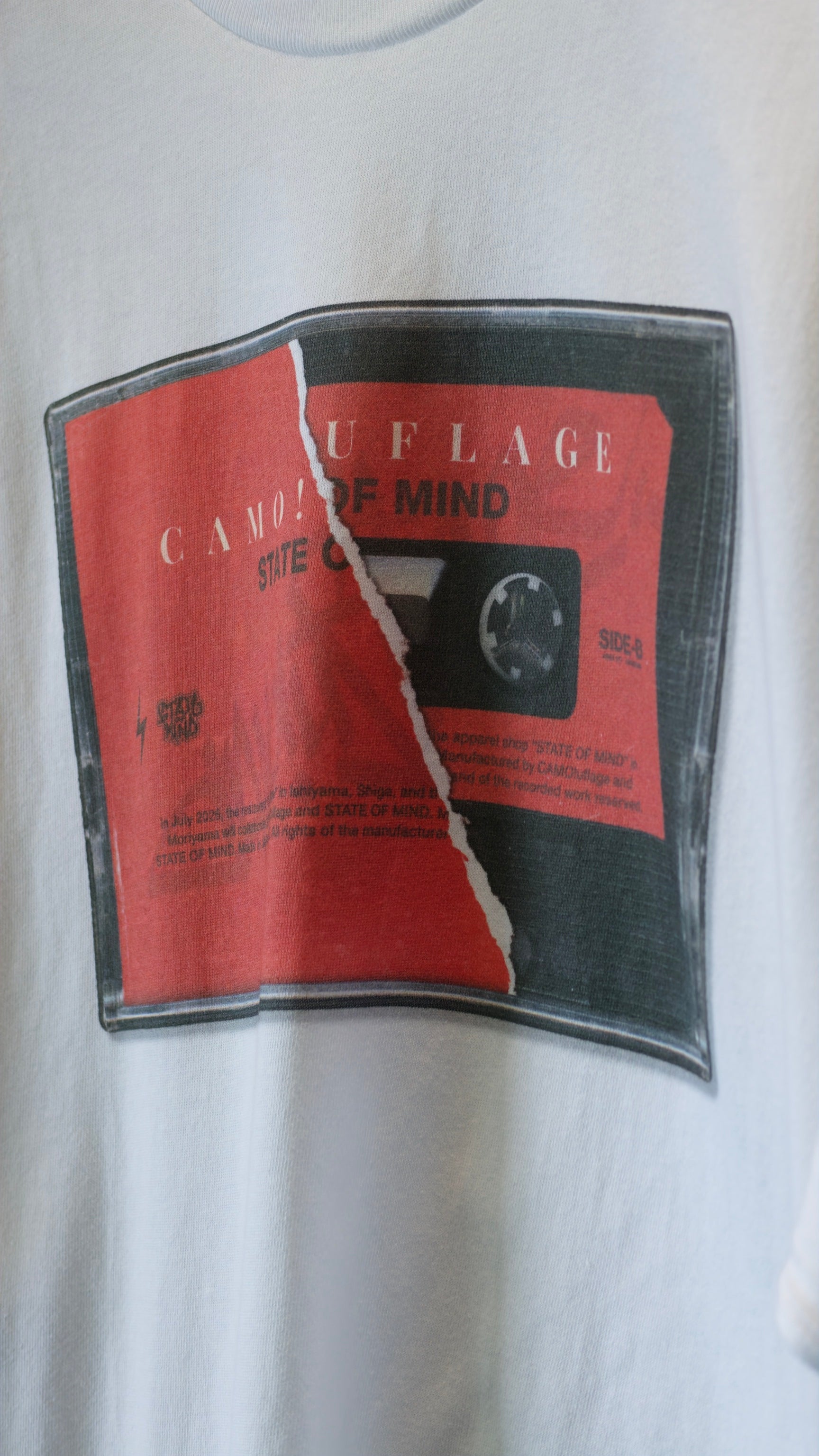 camo!uflage STATE OF MIND コラボTシャツ フロントグラフィック　