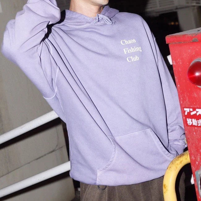 Chaos Fishing Club ( カオス フィッシング クラブ ) / Logo Pigment Hoodie （ ロゴ ピグメント フーディー）