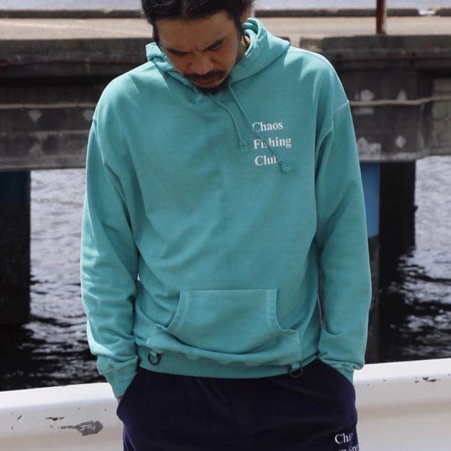 Chaos Fishing Club ( カオス フィッシング クラブ ) / Logo Pigment Hoodie （ ロゴ ピグメント フーディー）