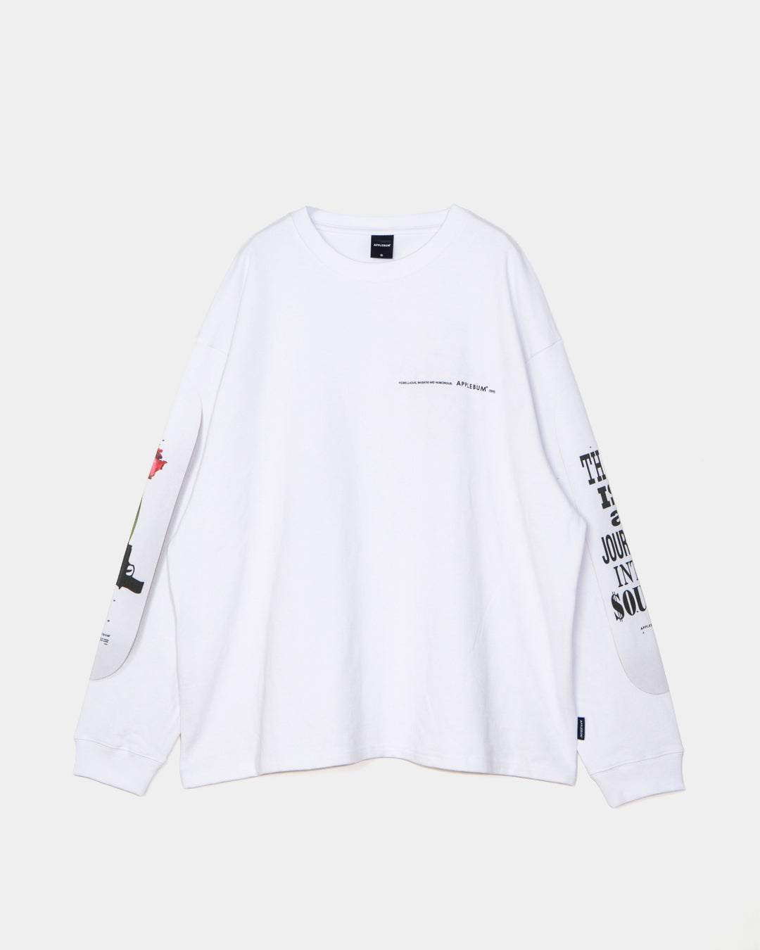 12oz ウルトラヘビーウェイト ロングスリーブTシャツ　正面