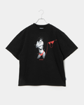 A.T.C.Q. Bonita Applebum インスパイア グラフィックTシャツ ブラック　正面