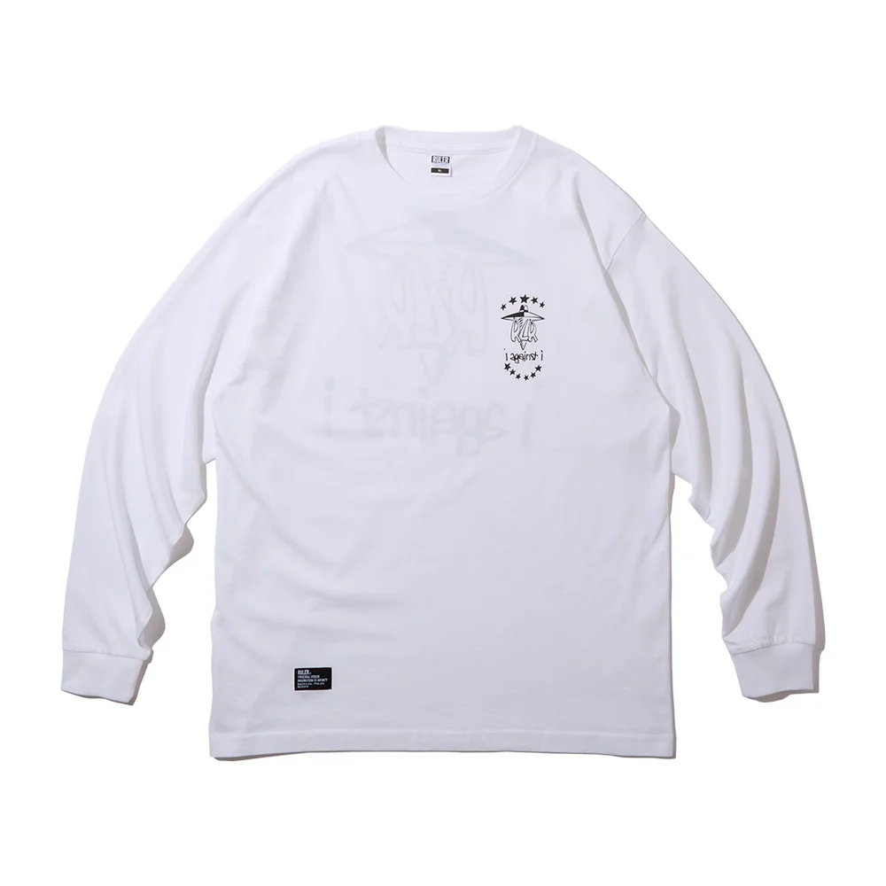 RULER ( ルーラー ) / I Against Ⅰ 6.5oz L/S Tee ( アイ アゲインスト ワン 6.5 オンス ロングスリーブ ティー )