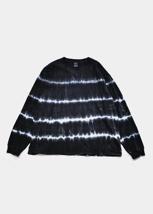 TiEDYE FREAK ハンドダイ ボーダーロングスリーブTシャツ 一点物