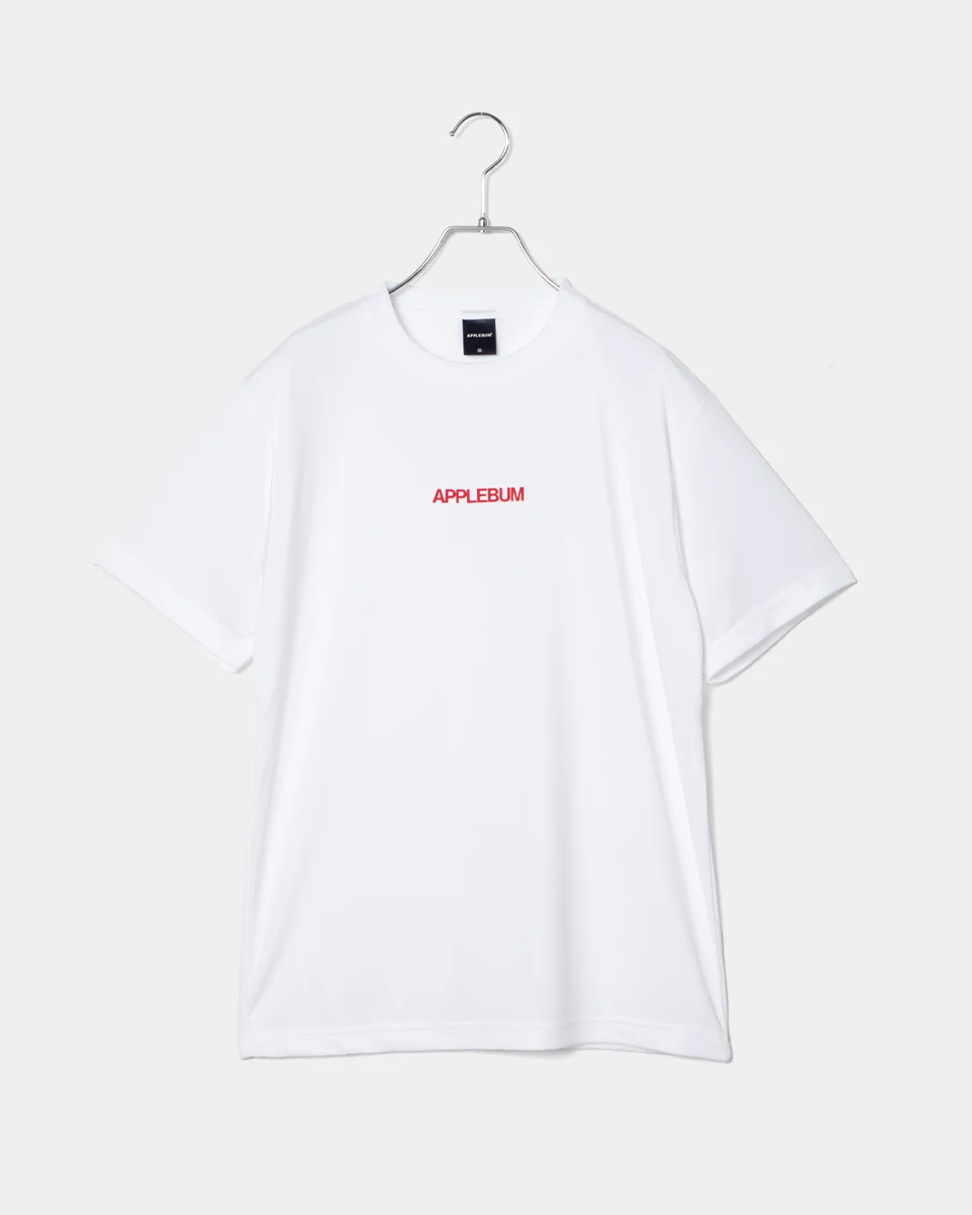 APPLEBUM ドライTシャツ 吸水速乾 UVカット スポーツTシャツ　ホワイト　正面