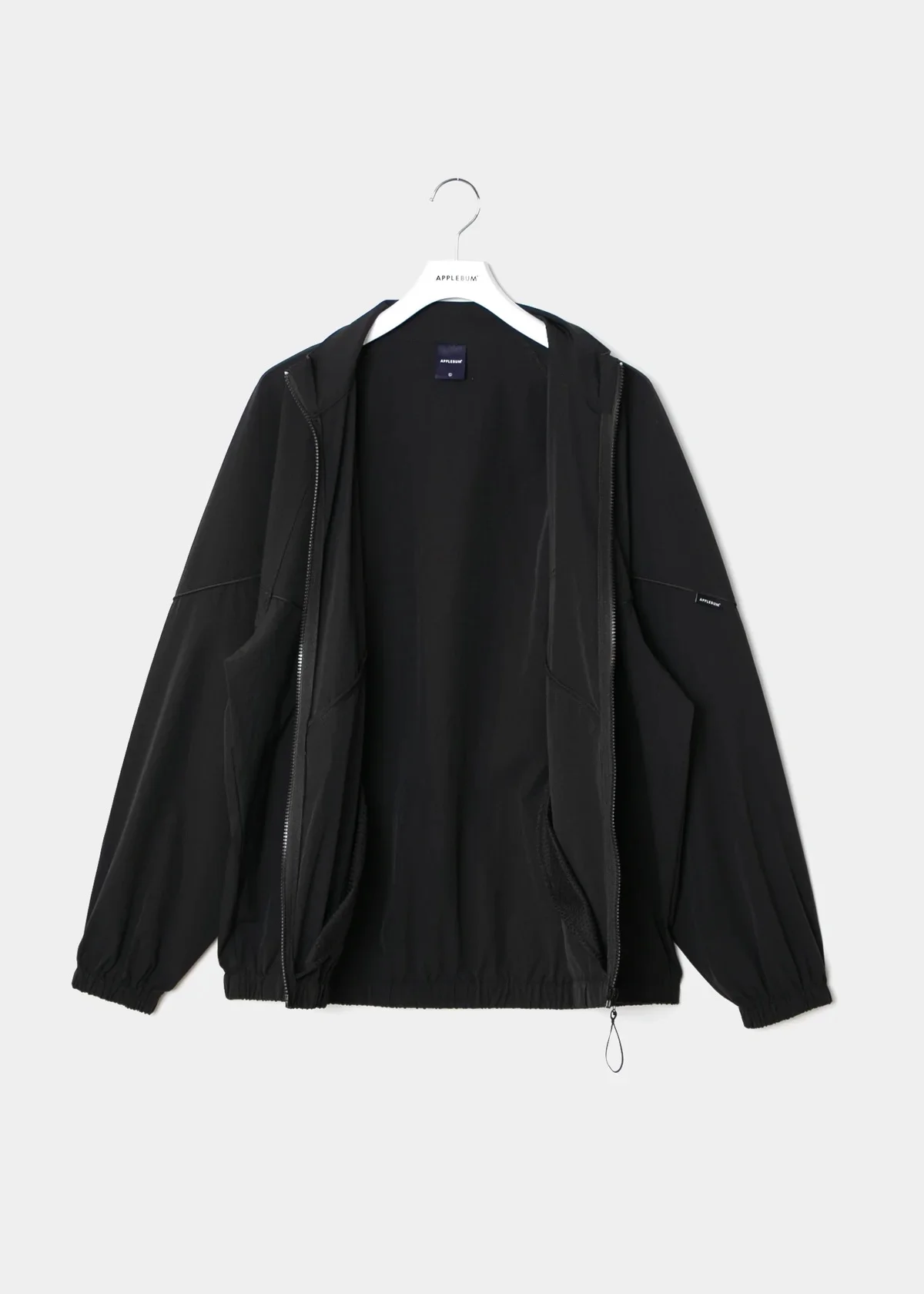 APPLEBUM raidback fabric ナイロンジャケット メンズ リフレクターロゴ セットアップ対応 ストリート　正面　