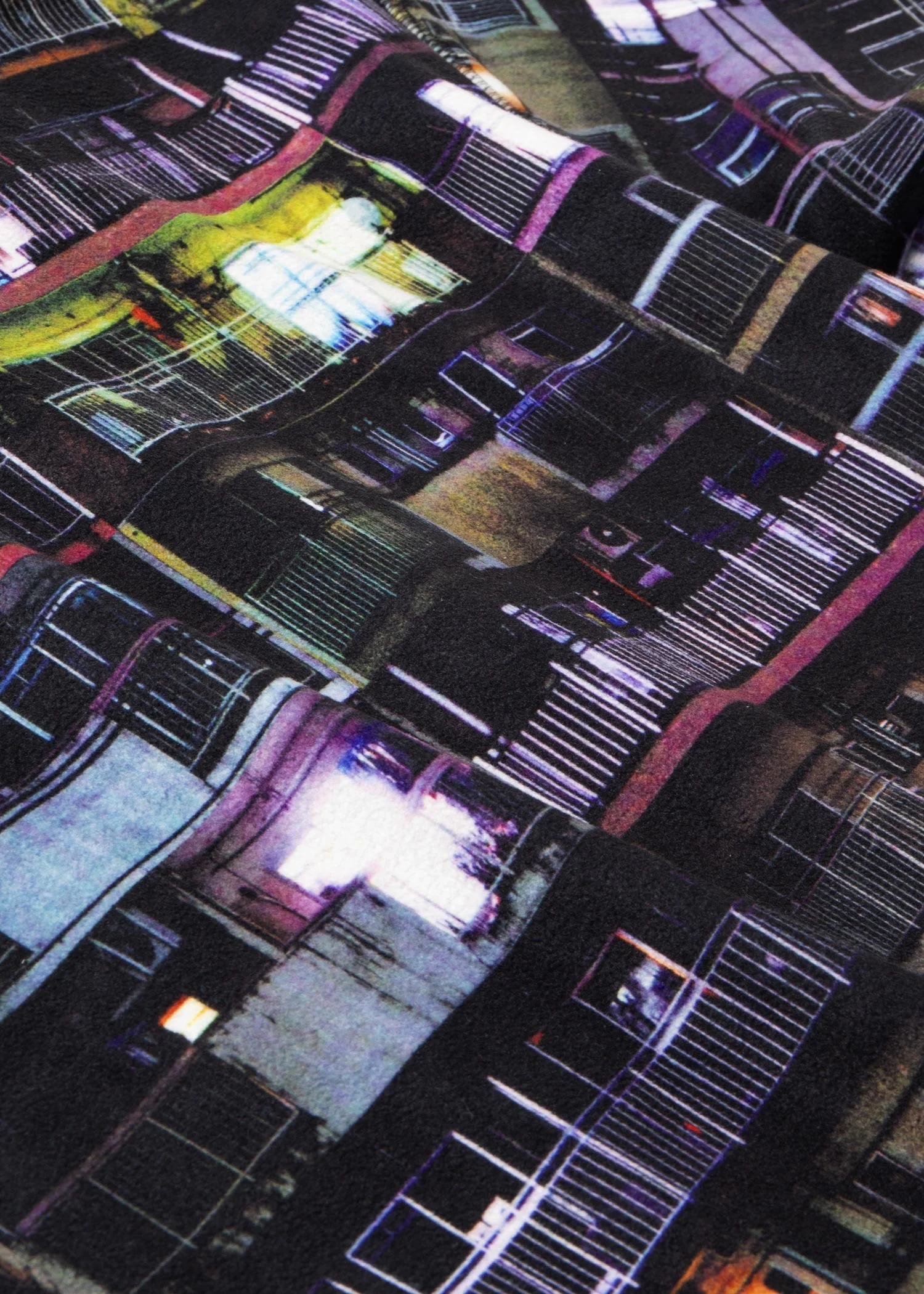 APPLEBUM (アップルバム）/  “夜団地” Fleece Jacket アップルバム "夜団地” フリースジャケット