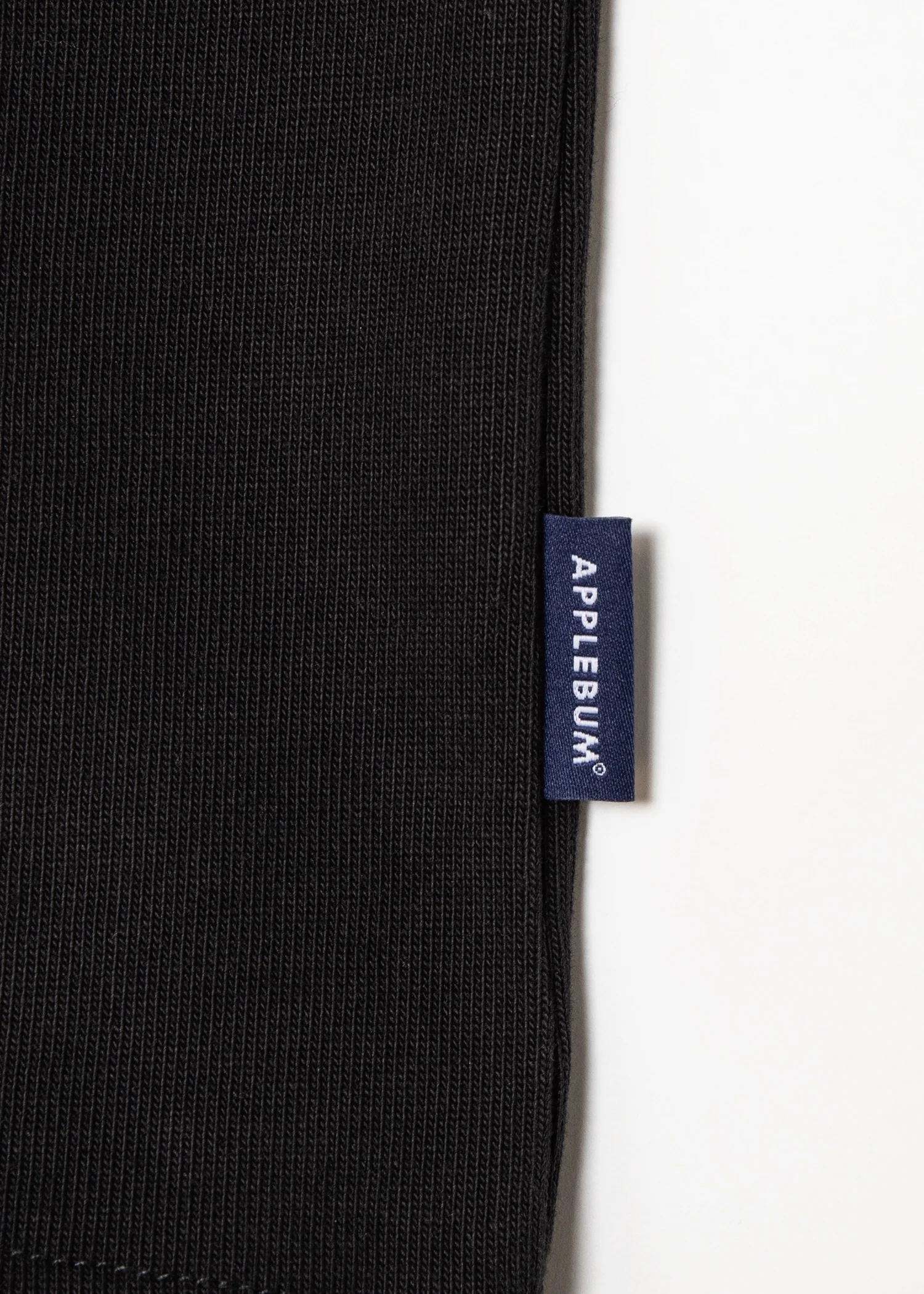 APPLEBUM Standard Products ロゴTシャツ メンズ 12oz ヘビーウェイト コットン 半袖Tシャツ　ブラック　ウェスト　タグ