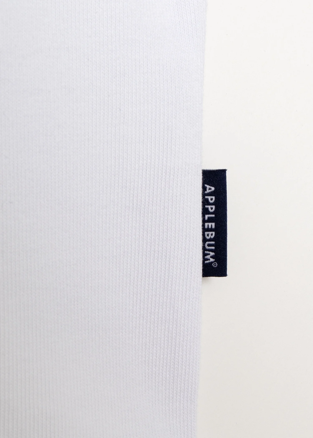 APPLEBUM Standard Products ロゴTシャツ メンズ 12oz ヘビーウェイト コットン 半袖Tシャツ　ホワイト　ウェスト　タグ