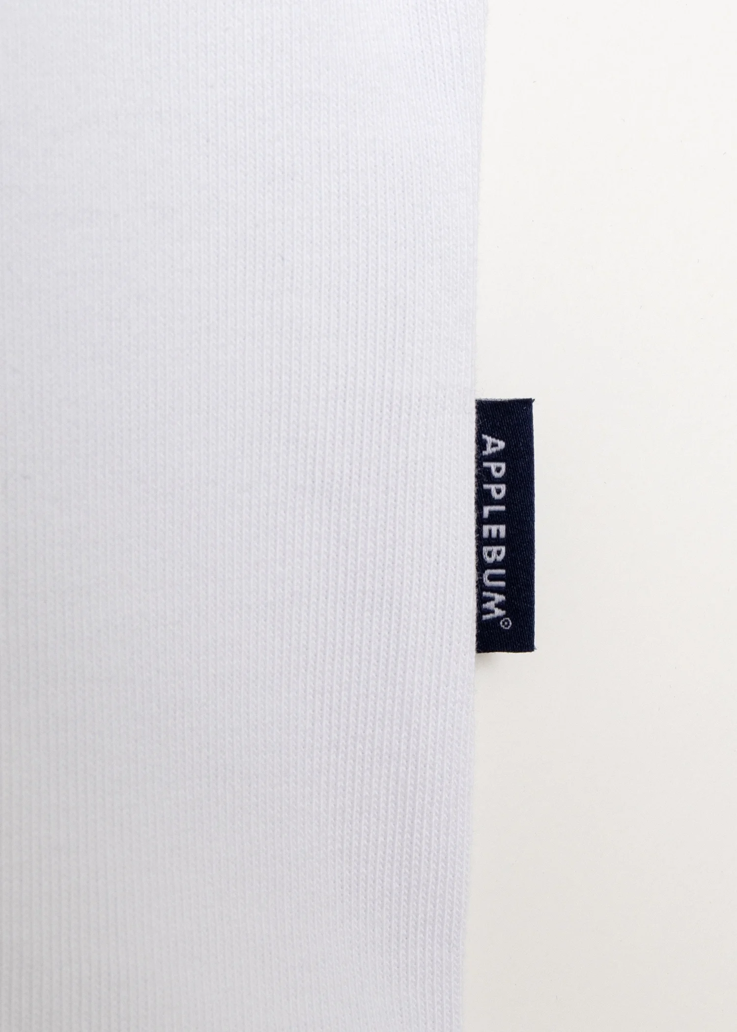 APPLEBUM Standard Products ロゴTシャツ メンズ 12oz ヘビーウェイト コットン 半袖Tシャツ　ホワイト　ウェスト　タグ