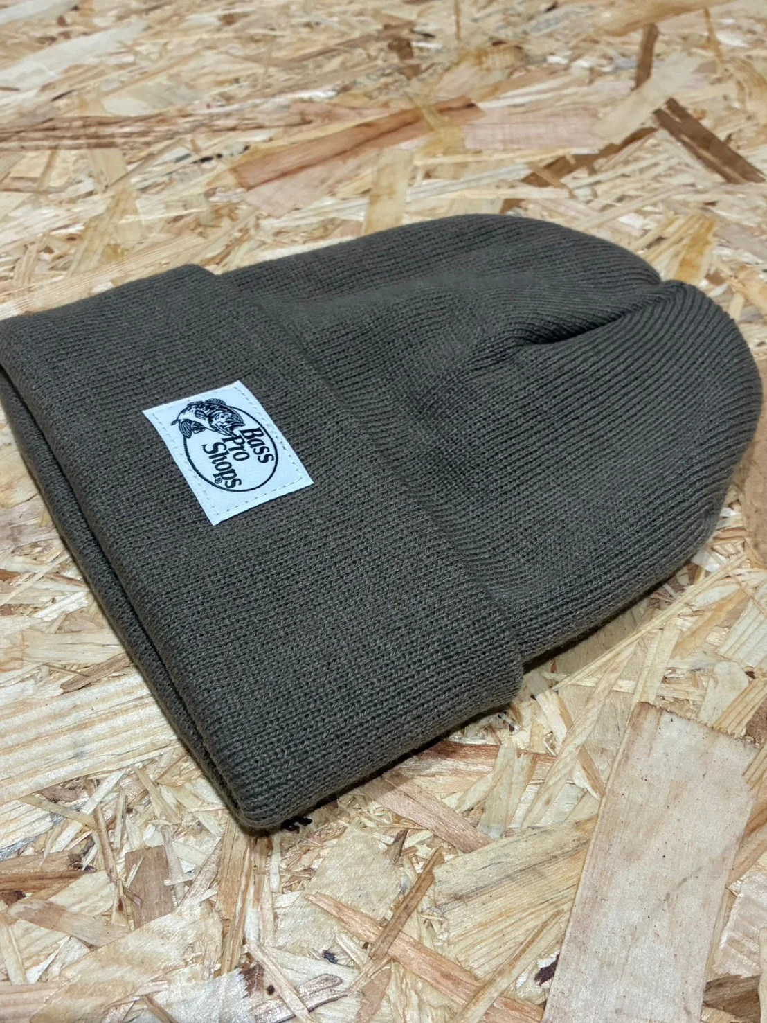 Bass Pro Shops (バスプロショップス) /  Logo Label Knit Cuff (ロゴ レーベル ニット カフ）