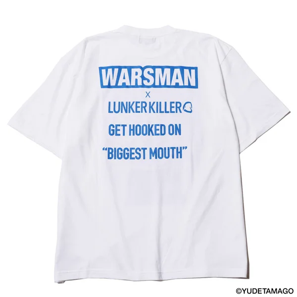 LUNKER KILLER (ランカーキラー）/ "WARSMAN with BASS" BIG-Tee ( "ウォーズマン ウィズ バス” ビッグ ティー