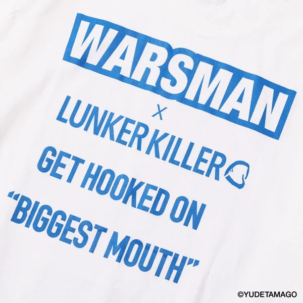 LUNKER KILLER (ランカーキラー）/ "WARSMAN with BASS" BIG-Tee ( "ウォーズマン ウィズ バス” ビッグ ティー