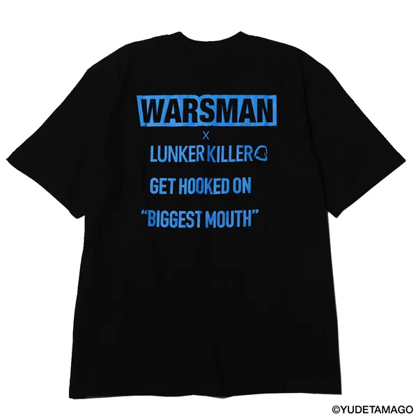 LUNKER KILLER (ランカーキラー）/ "WARSMAN with BASS" BIG-Tee ( "ウォーズマン ウィズ バス” ビッグ ティー