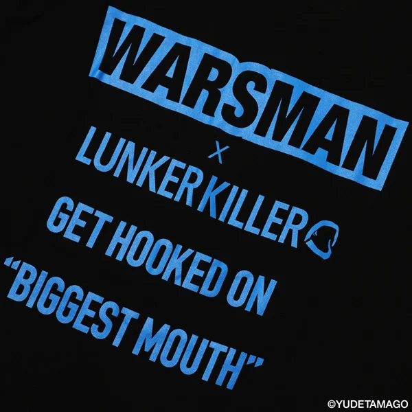 LUNKER KILLER (ランカーキラー）/ "WARSMAN with BASS" BIG-Tee ( "ウォーズマン ウィズ バス” ビッグ ティー