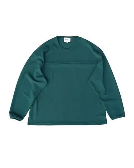 FAKIE STANCE Hockey Tee ロングスリーブ ワッフル ビッグシルエット ロンT メンズ グリーン　正面