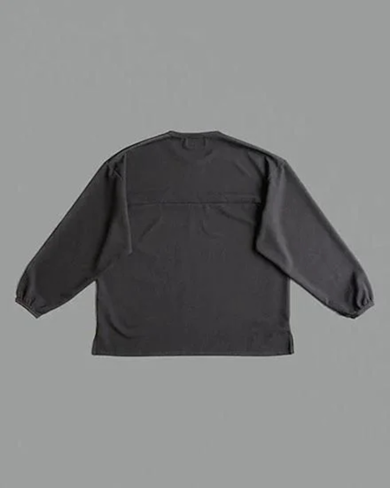 FAKIE STANCE Hockey Tee ロングスリーブ ワッフル ビッグシルエット ロンT メンズ  ブラック　背中