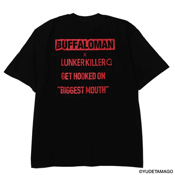 LUNKER KILLER ( ランカーキラー ) / "BUFFALOMAN with BASS" BIG-Tee ( " バッファローマン ウィズ バス " ビッグ ティー )