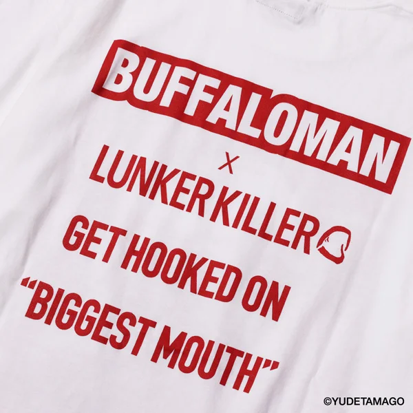 LUNKER KILLER ( ランカーキラー ) / "BUFFALOMAN with BASS" BIG-Tee ( " バッファローマン ウィズ バス " ビッグ ティー )