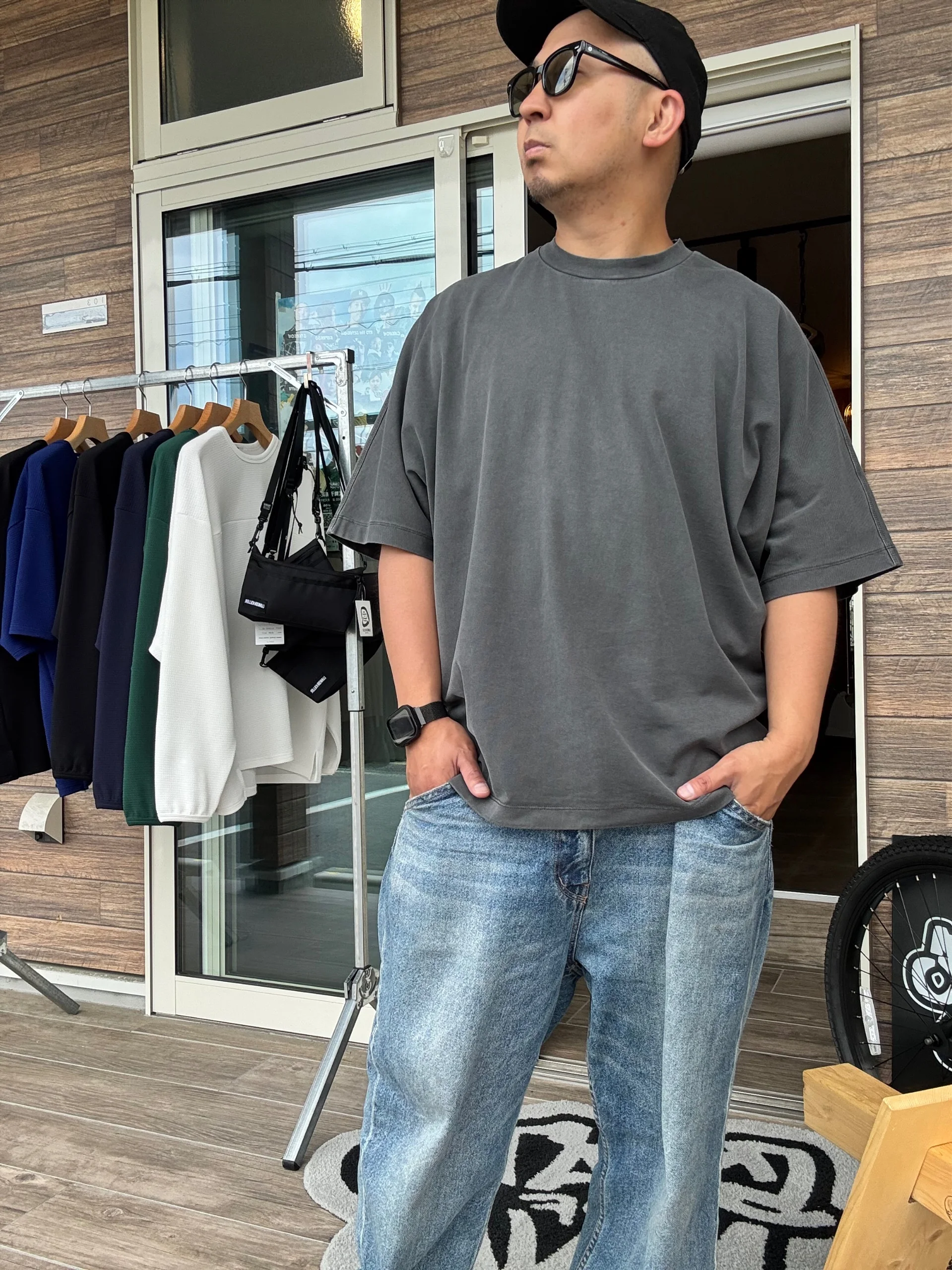 PRO CLUB ( プロクラブ )/   Heavywide No Seam Dolman Sleeve Tee (ヘビーウェイト ノーシーム ドルマン スリーブ ティー )