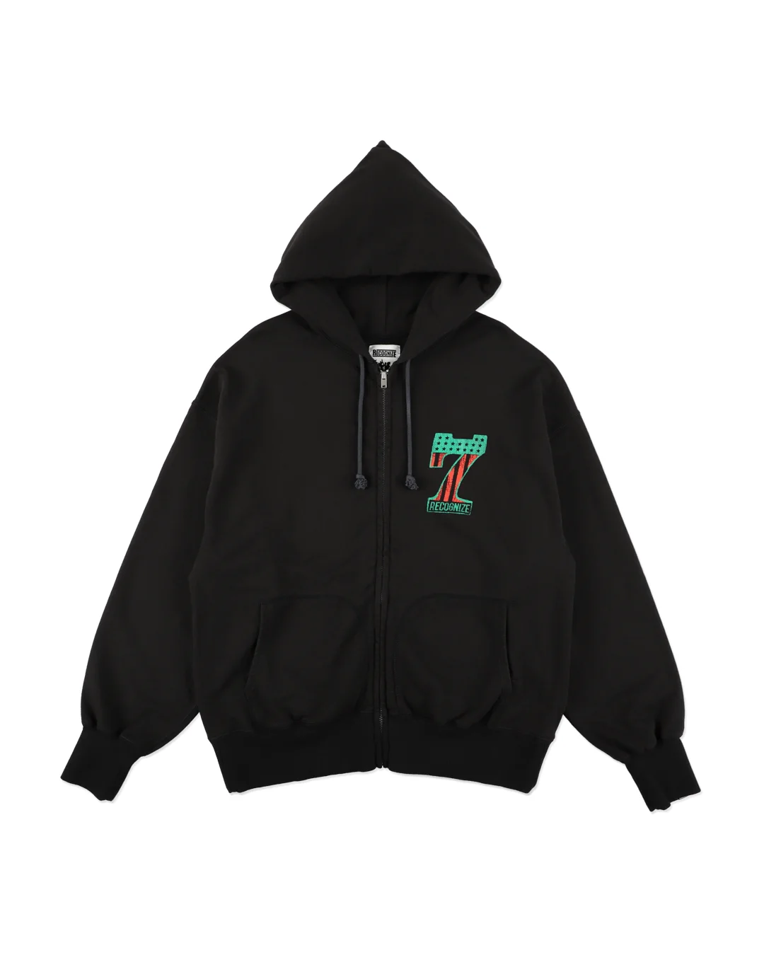RECOGNIZE ( レコグナイズ ) /  7 Vinyl Zip Hoodie ( 7ヴァイナル ジップ フーディー )