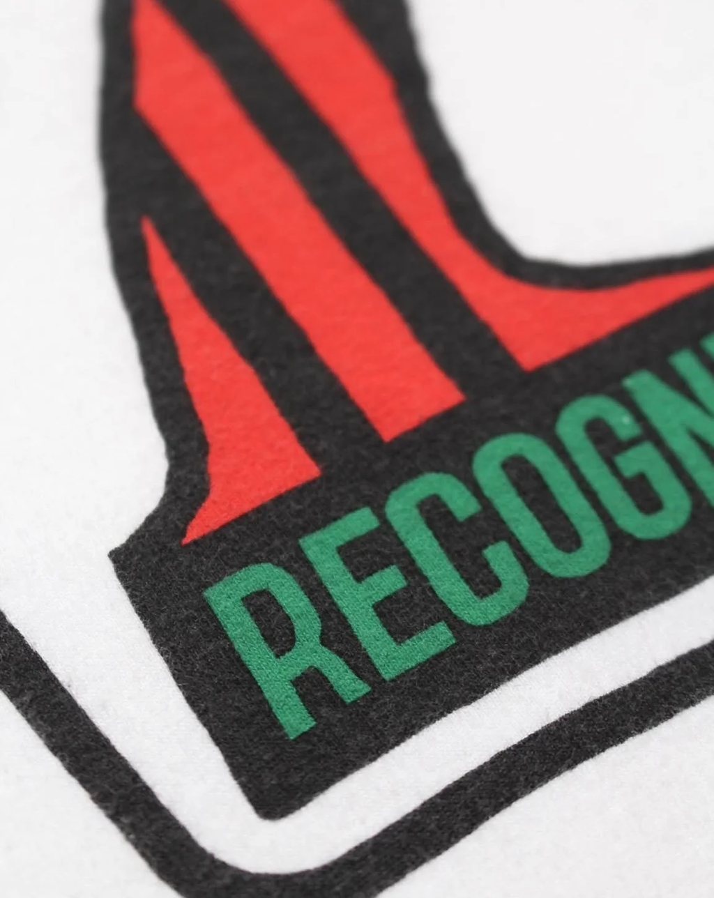 RECOGNIZE × BOW WOW ( レコグナイズ ×  バウワウ ) / # 7 VINYL TRIM TEE ( セブン ヴァイナル トリム ティー )