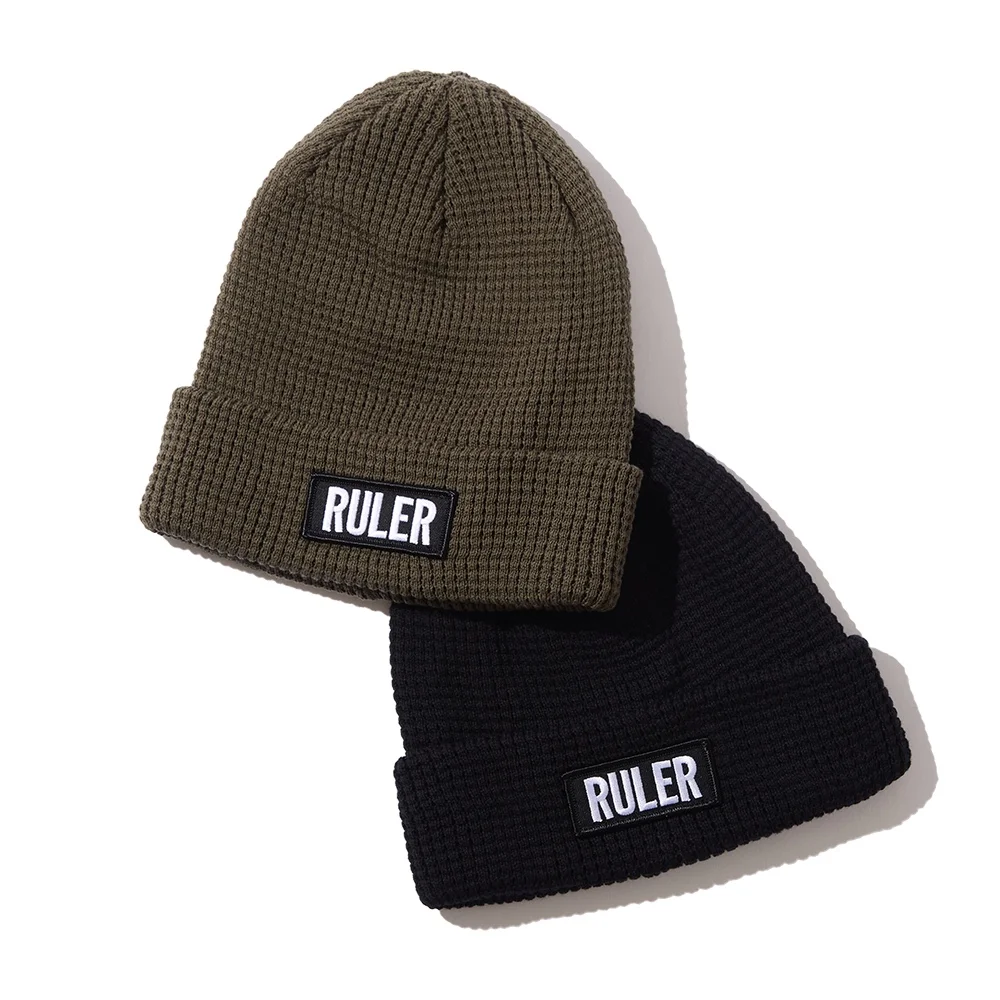 RULER ( ルーラー ) / Icon Waffle Beanie ( アイコン ワッフル ビーニー )
