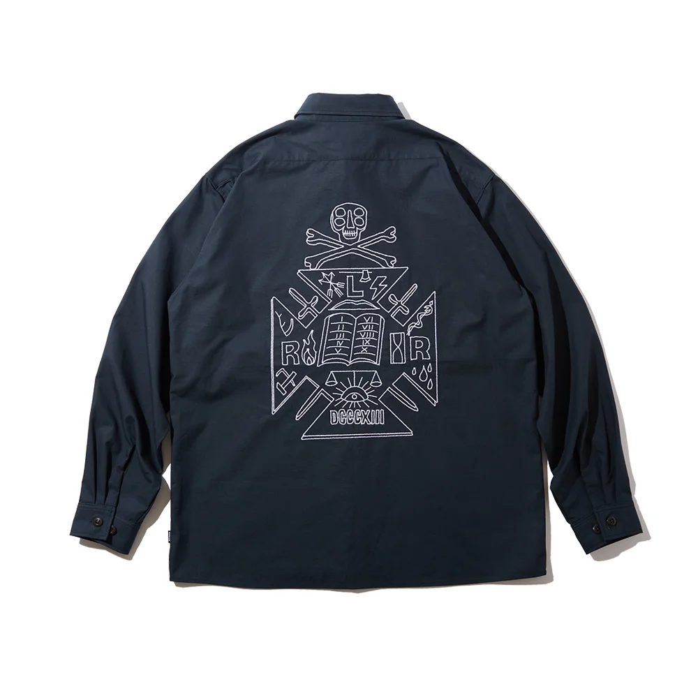 RULER ( ルーラー ) / R.O.F. Squad L/S Shirt ( アール ・オー・エフ スクアッド ロングスリーブ シャツ )
