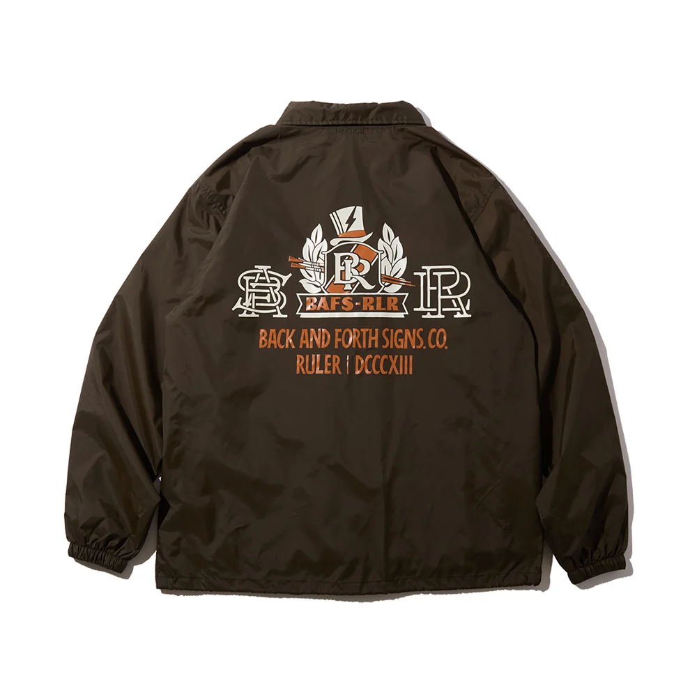RULER ( ルーラー ）/ Bafs X Ruler W-name Coach Jacket / バック アンド フォース サイン X ルーラー ダブルネーム コーチジャケット )