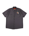 RECOGNIZE ( レコグナイズ ) / DONUT HOLE SS SHIRT ( ドーナツホール ショートスリーブ シャツ ) / Charcoal (