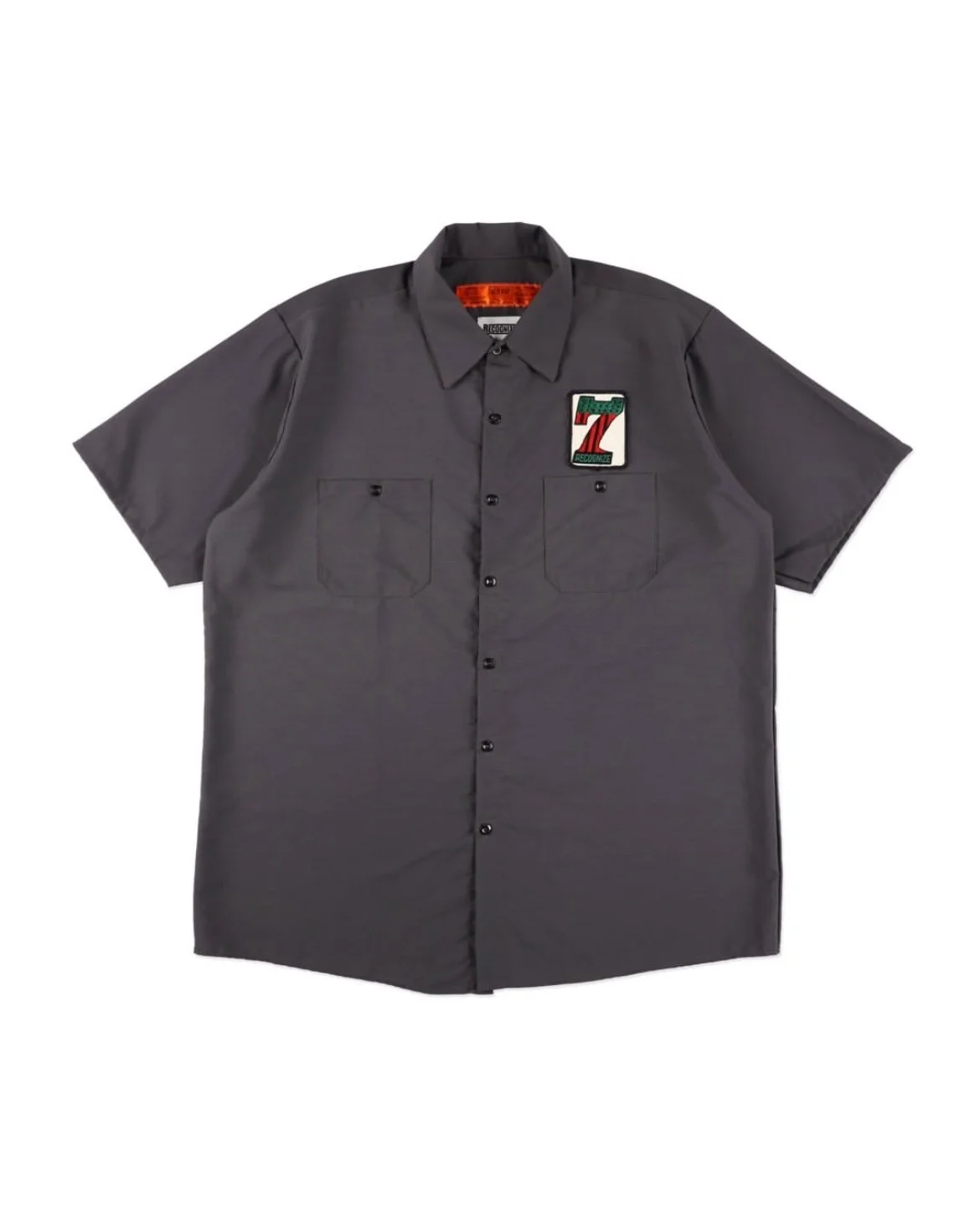 RECOGNIZE ( レコグナイズ ) / DONUT HOLE SS SHIRT ( ドーナツホール ショートスリーブ シャツ ) / Charcoal (