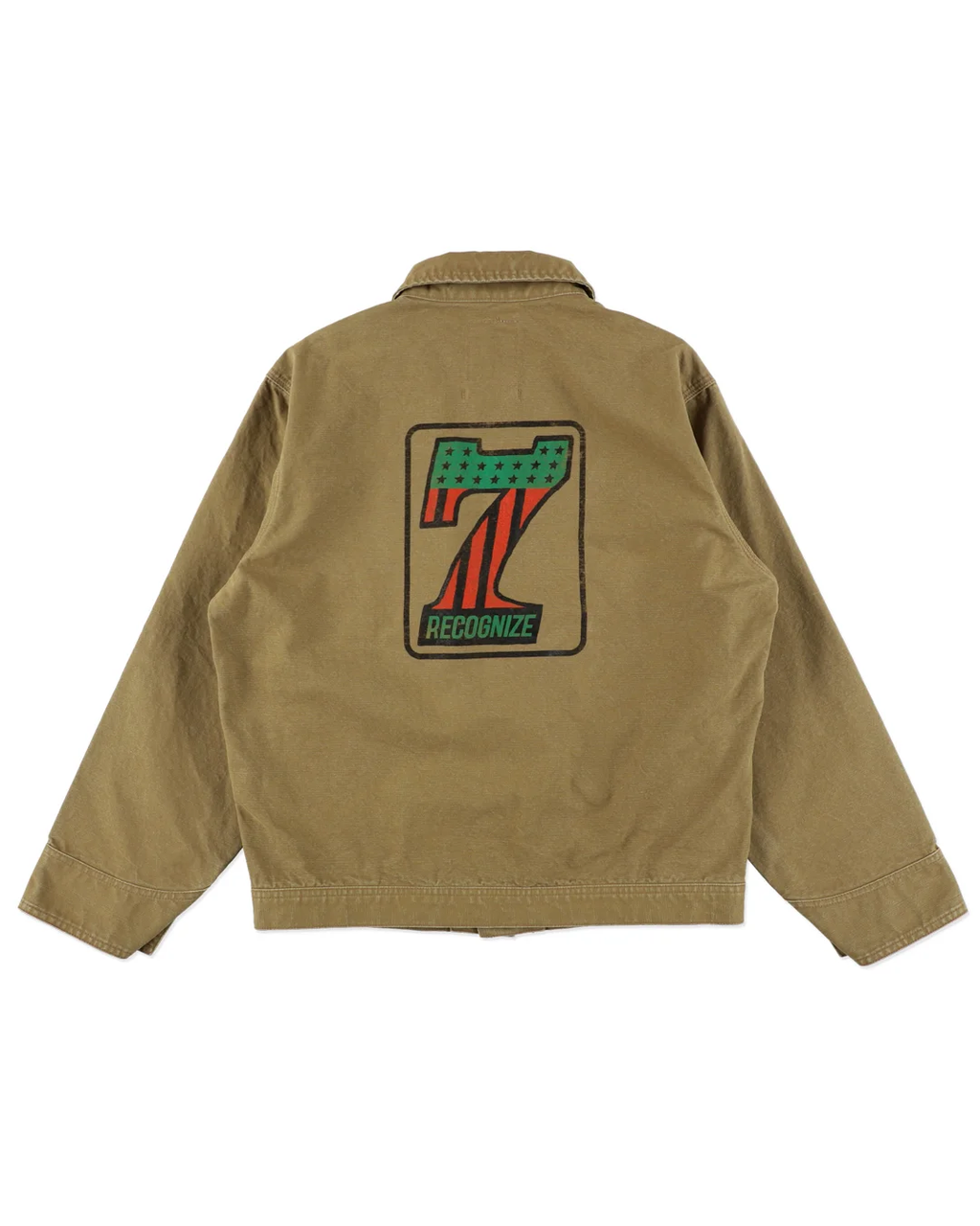 RECOGNIZE ( レコグナイズ ) / 7 Vinyl Duck Jacket ( 7 ヴァイナリー ダック ジャケット ) / KHAKI ( カーキー )