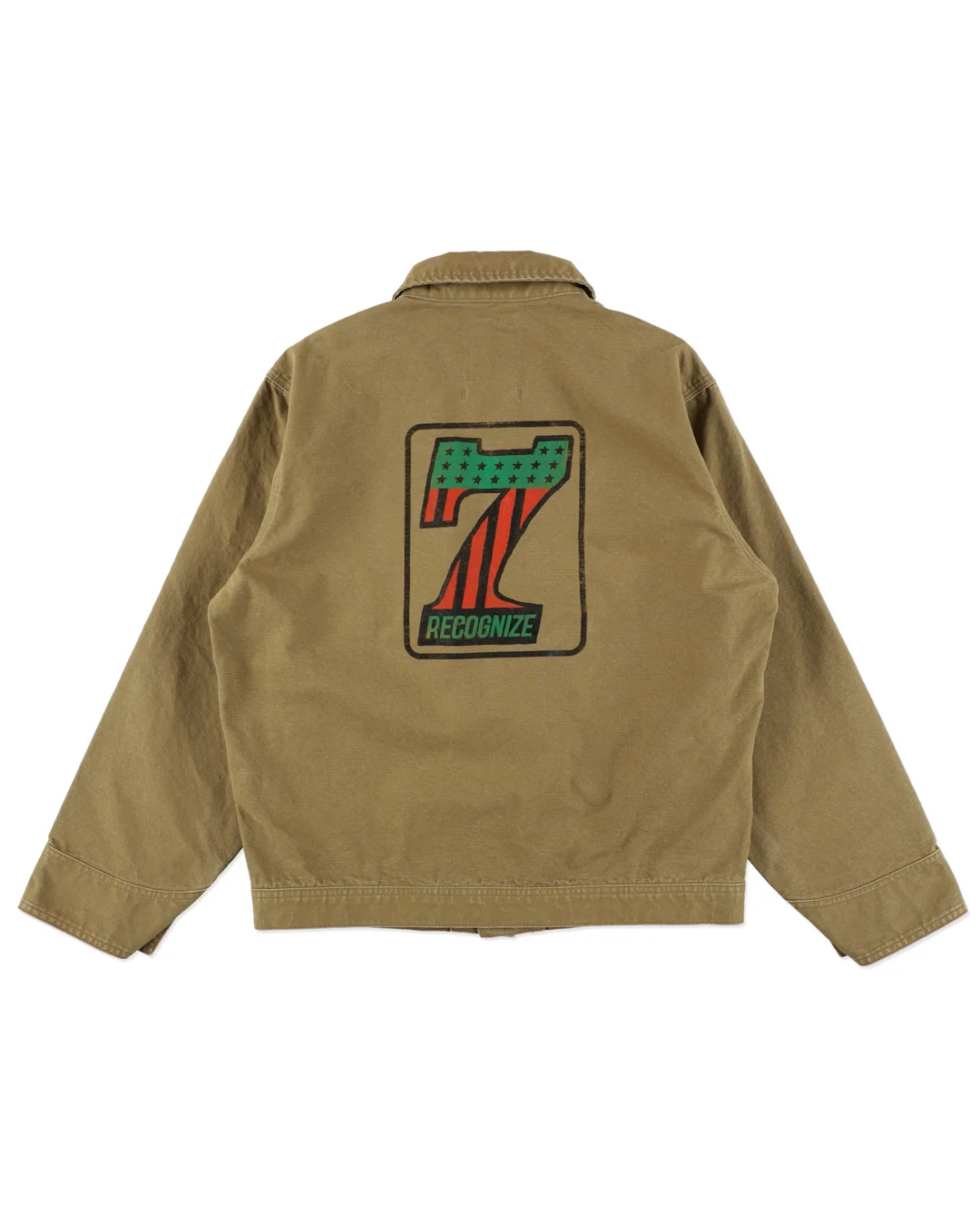 RECOGNIZE ( レコグナイズ ) / 7 Vinyl Duck Jacket ( 7 ヴァイナリー ダック ジャケット ) / KHAKI ( カーキー )
