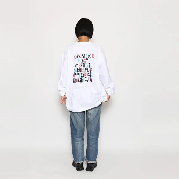 LUNKER KILLER ( ランカーキラー ) / COEXISTENCE "Let things be" BIG L/S-Tee (コーエグジスタンス " レット シングス ビー " ビッグ ロングスリーブ ティー）