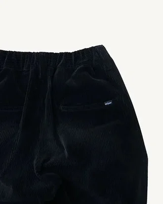 FAKIE STANCE コーデュロイ テーパードパンツ メンズ 日本製 Dカン ストリート カジュアル　ウェスト　拡大　バック