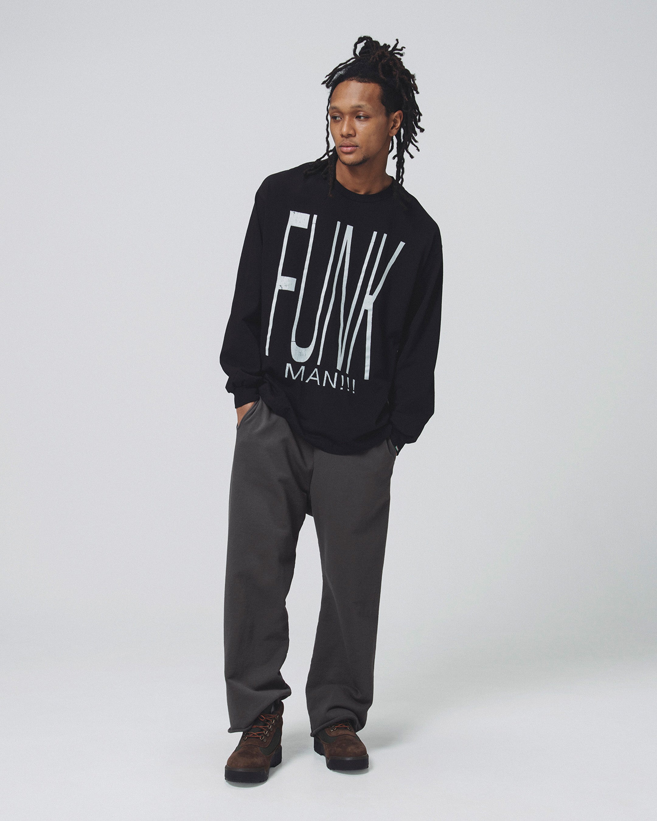 RECOGNIZE FUNK MAN ロングTシャツ MURO ストリートスタイル