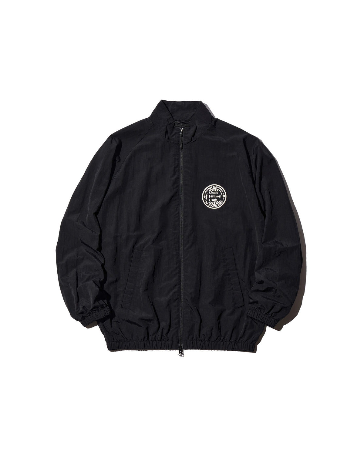 Endless Game Track Jacket フロント グラフィック　ブラック