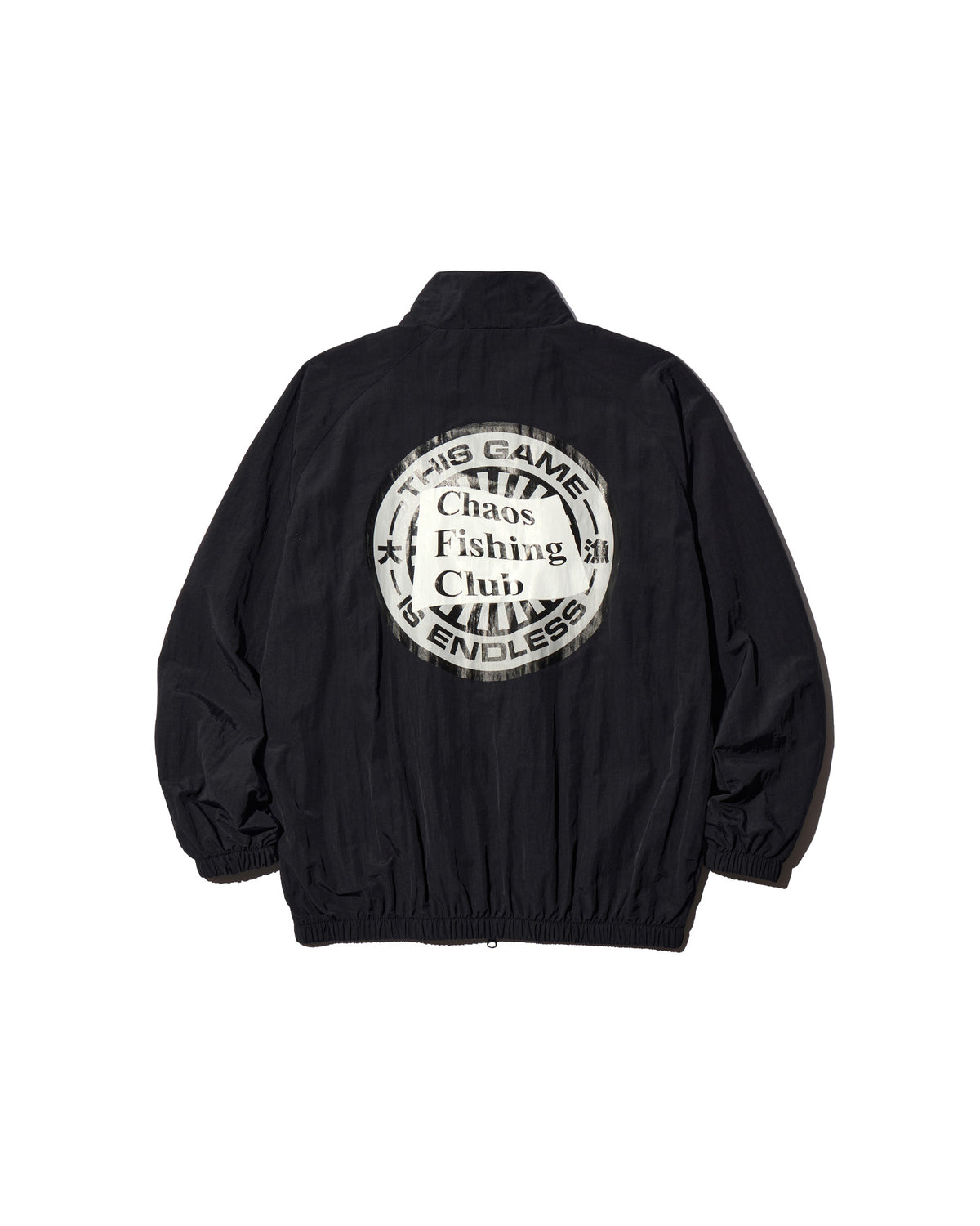 Endless Game Track Jacket バックプリント　ブラック