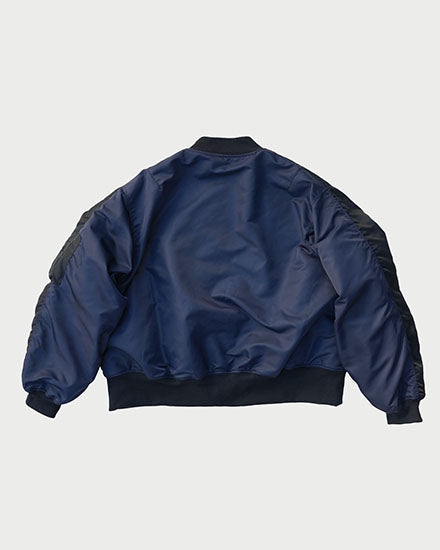 FAKIE STANCE BICOLOR MA-1 バイカラーMA-1　背面　色切り替え