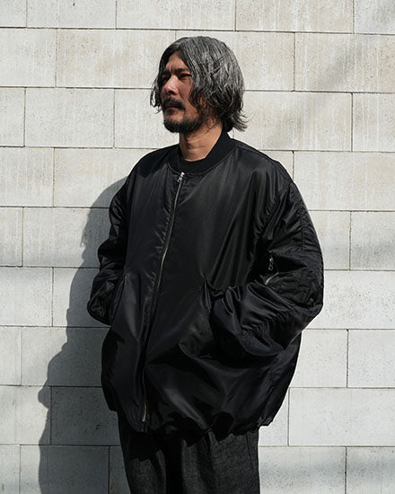 FAKIE STANCE (フェイキ- スタンス) / Mid Ma-1 (ミッド エムエー ワン ) / Black ( ブラック )