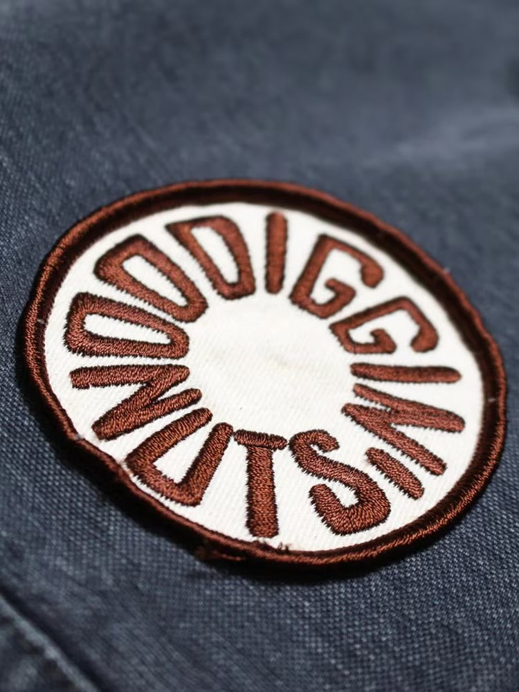 DIGGIN’ DONUTS ドーナツ レコード グラフィックパッチ ワークジャケット