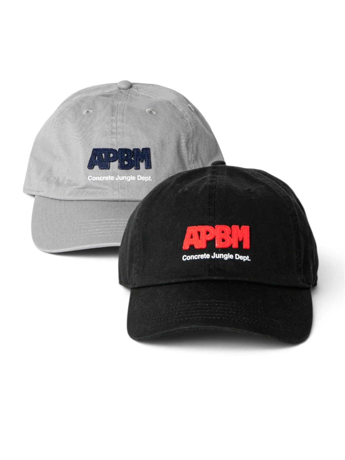 APPLEBUM APBMロゴ 6パネルキャップ ブラック グレー　２色
