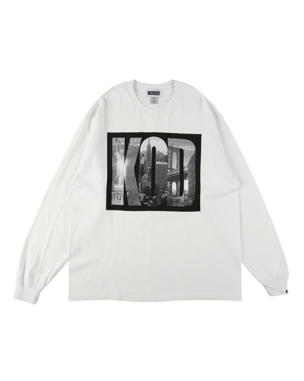 RECOGNIZE KOD ロングスリーブTシャツ MURO 2026AW メイン画像