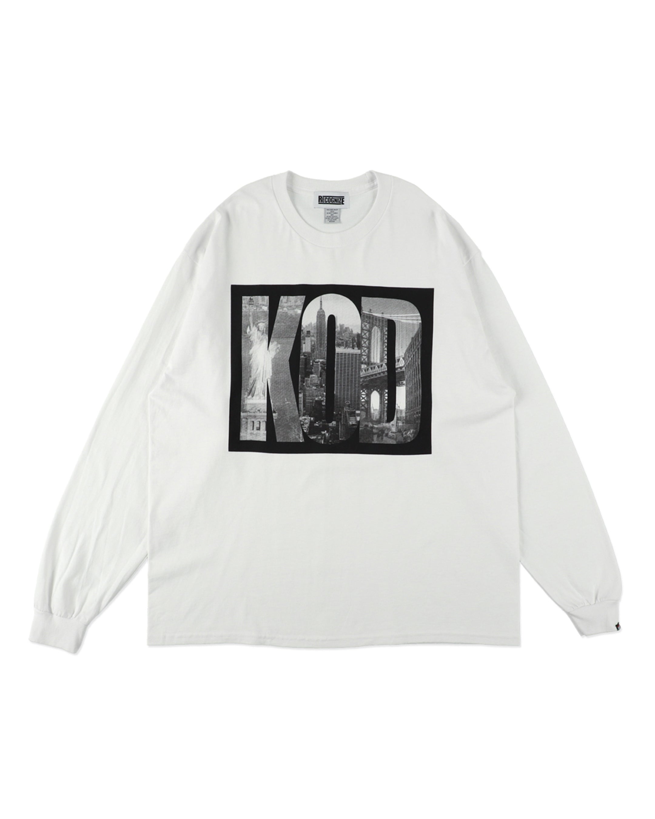 RECOGNIZE KOD ロングスリーブTシャツ MURO 2026AW メイン画像