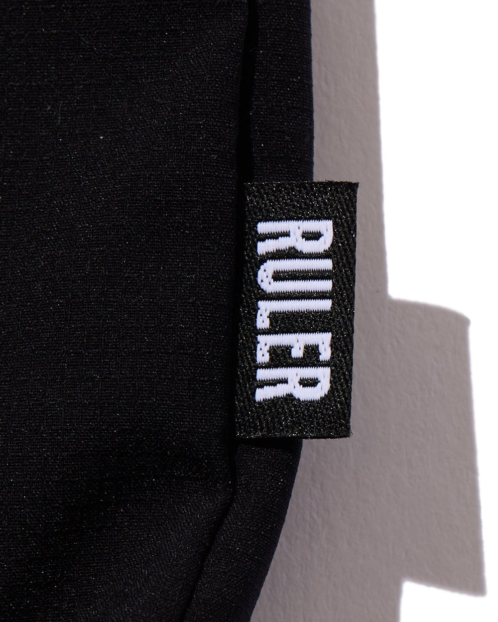 RULER I.D.タグ ATTDタグ ディテール　ブラック