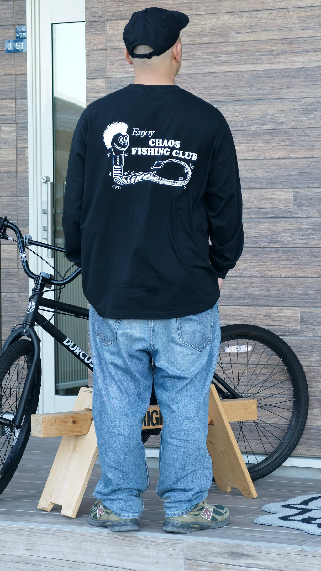 Chaos Fishing Club (カオス フィッシング クラブ ) /  Wormkun T-Shirt L/S ( ワームクン ロングスリーブ ティーシャツ )