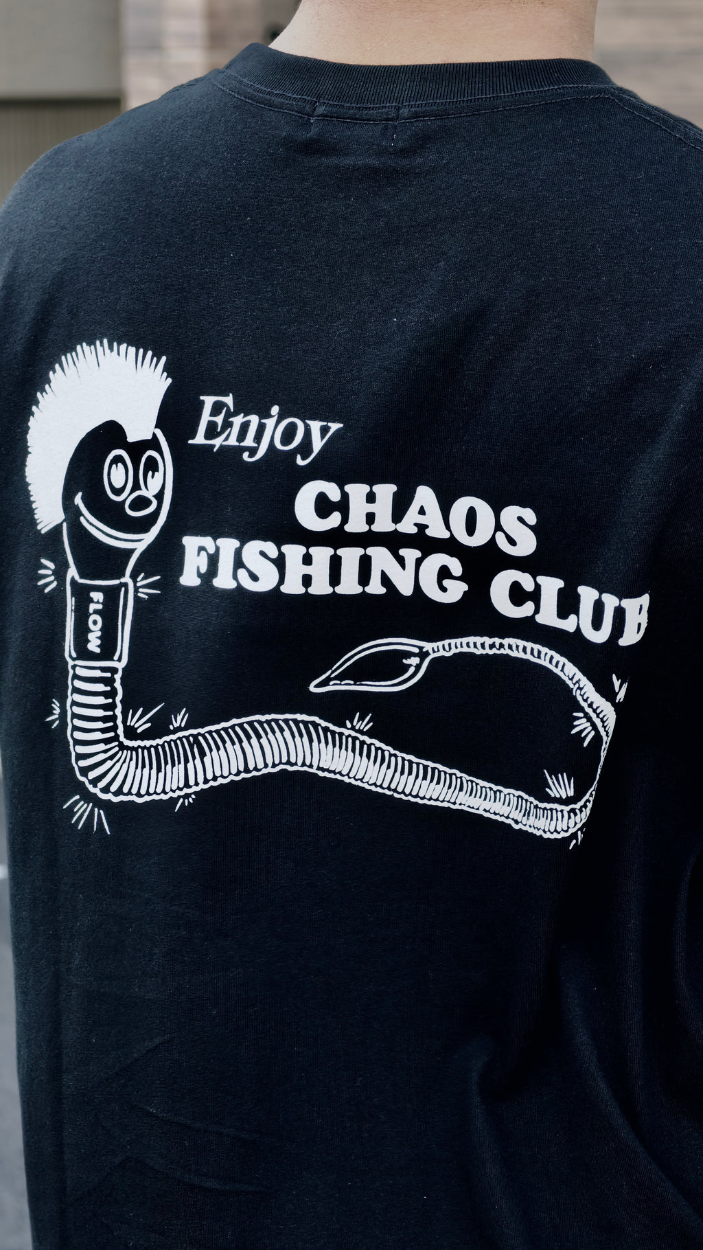 Chaos Fishing Club (カオス フィッシング クラブ ) /  Wormkun T-Shirt L/S ( ワームクン ロングスリーブ ティーシャツ )