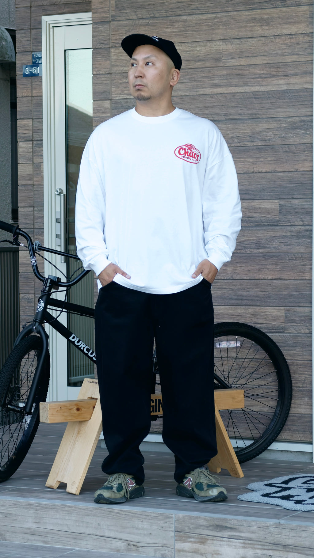 Chaos Fishing Club (カオス フィッシング クラブ ) /  Wormkun T-Shirt L/S ( ワームクン ロングスリーブ ティーシャツ )