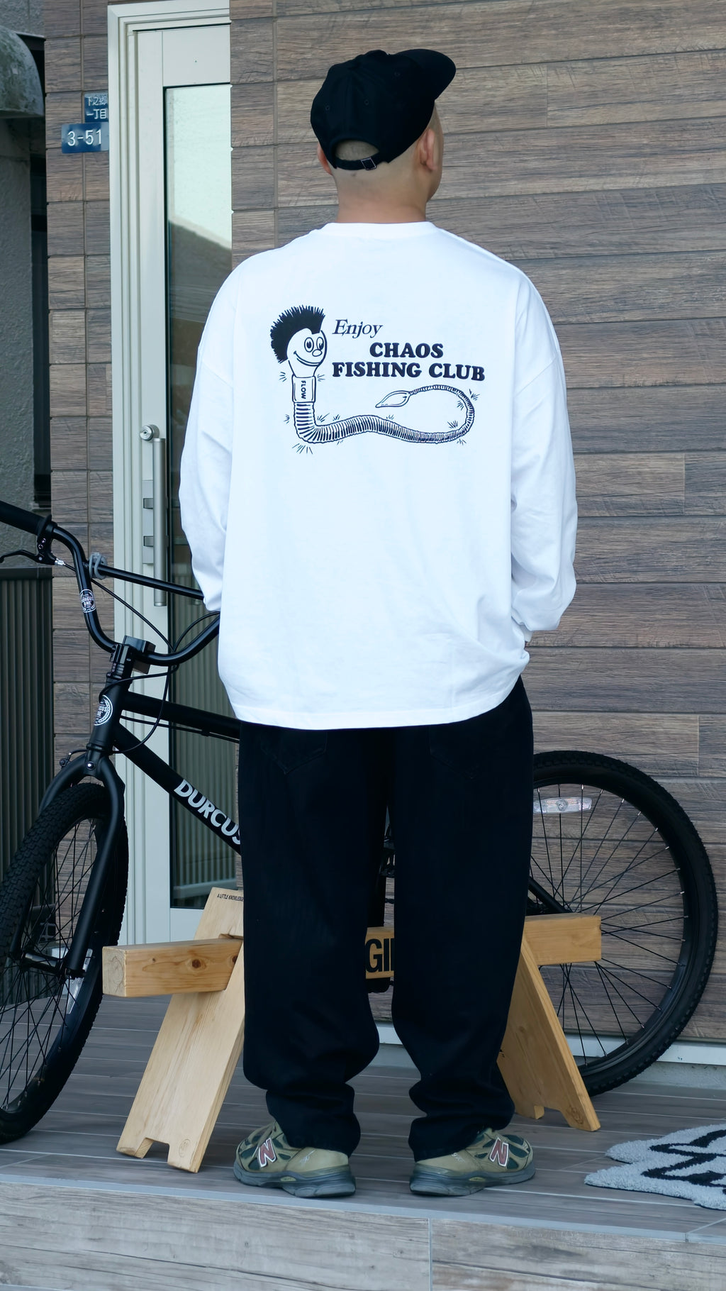 Chaos Fishing Club (カオス フィッシング クラブ ) /  Wormkun T-Shirt L/S ( ワームクン ロングスリーブ ティーシャツ )