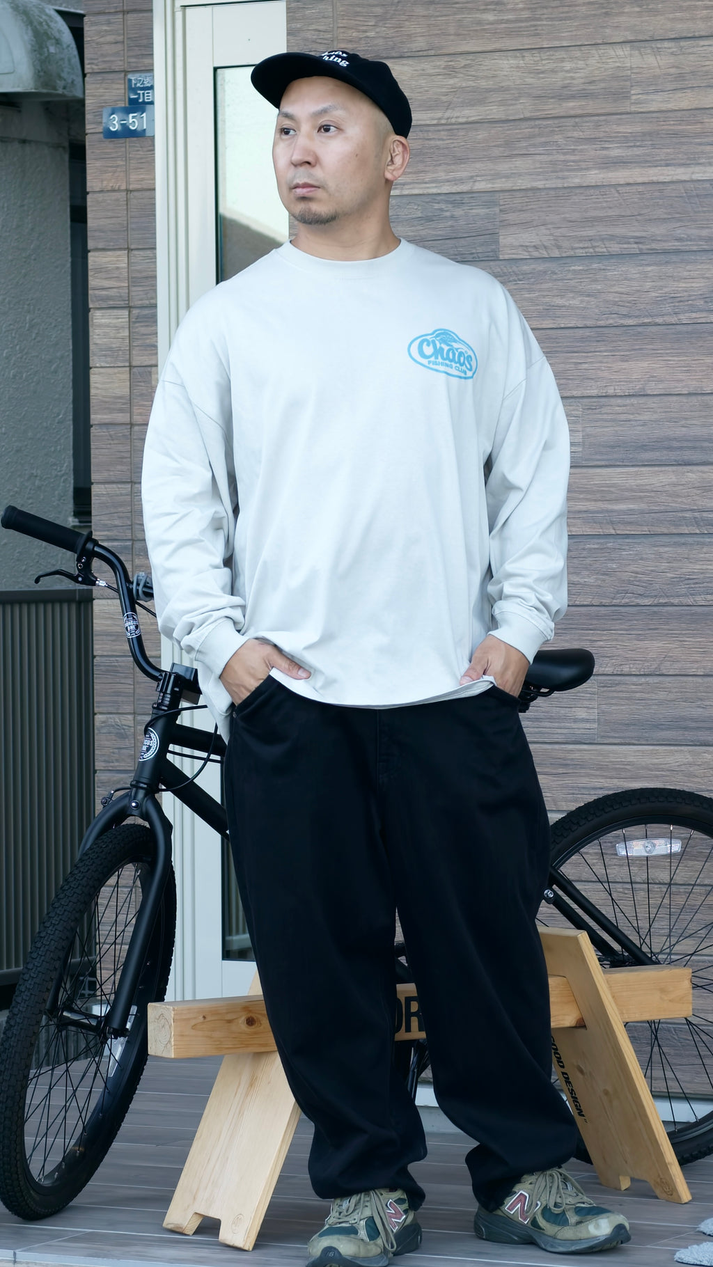 Chaos Fishing Club (カオス フィッシング クラブ ) /  Wormkun T-Shirt L/S ( ワームクン ロングスリーブ ティーシャツ )