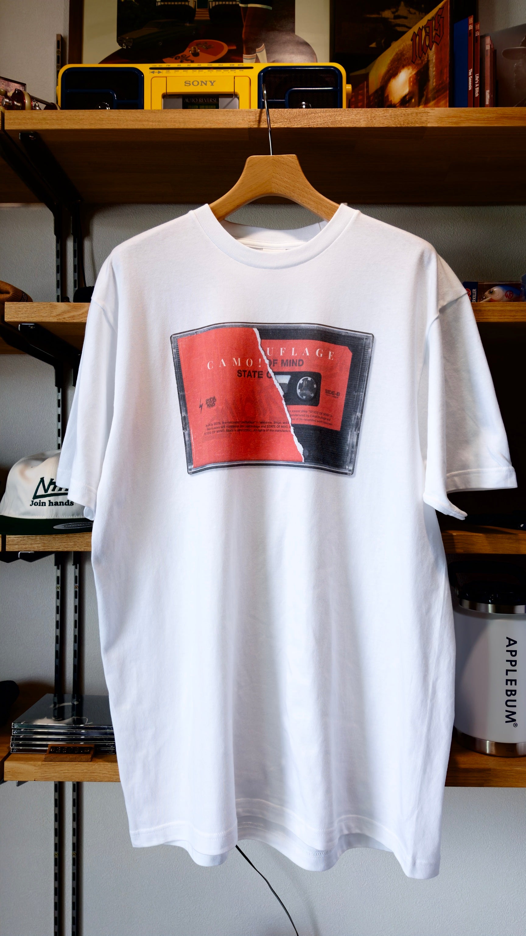 camo!uflage STATE OF MIND コラボTシャツ 滋賀 ローカルストリート 　正面画像